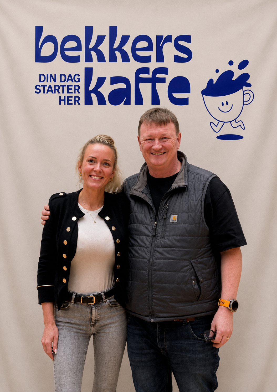 Niclas og Maya fra Bekkers Kaffe