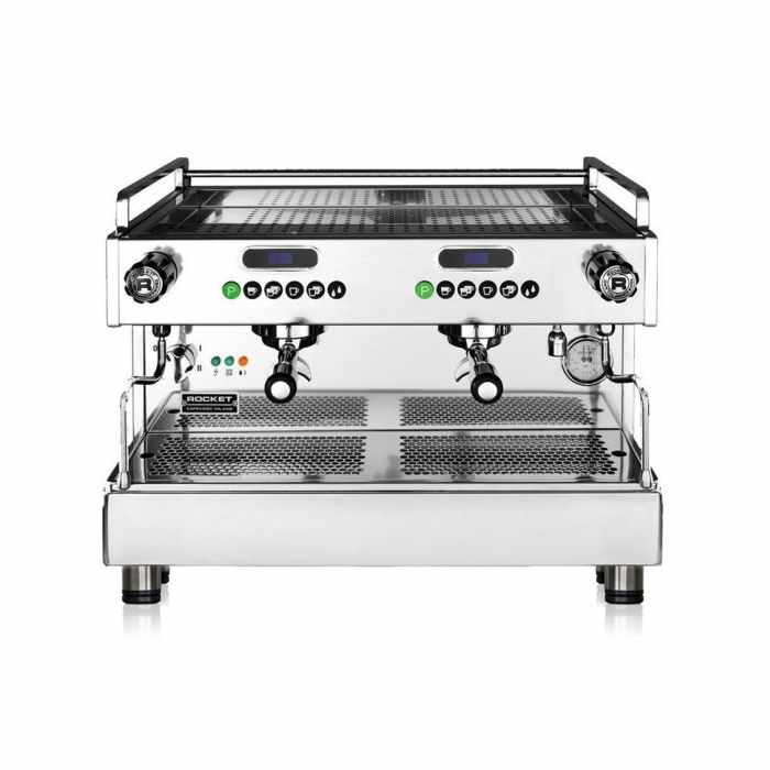 Rocket Boxer EVO 2 gruppe kaffemaskine i kontormiljø
